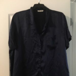 Morgan Taylor Silky Navy nightgown